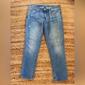 Gap Size 6 Ankle Fit Medium Wash Sexy Boyfriend Fit Jeans